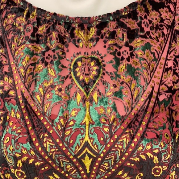 Last one!!!NWT Free People Velvet Minidress M cco$ - Picture 5 of 14